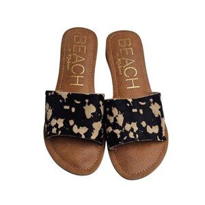 Women's - Beach by Matisse Havana Slide Leather Sandals, Size 8